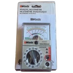 NIB Southwire AMMW1 Analog Multimeter - 5 Functions with 16 Measuring Ranges